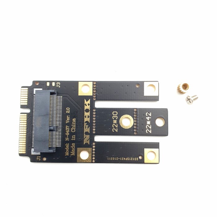 Adapter m.2 ngff to mini pcie wireless card bluetooth converter