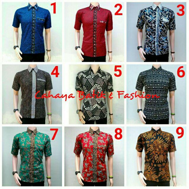 Big Sale Kemeja Batik Lengan Pendek Batik Pria Batik Kantor Batik Halus