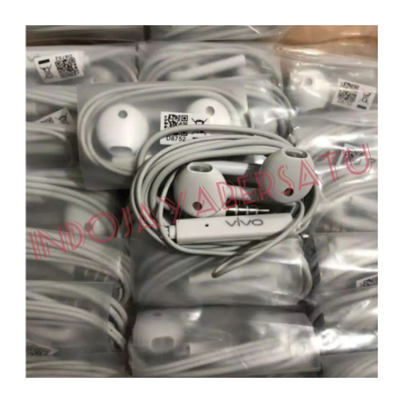 GROSIR HF HEADSET HANDSFREE ORI NEW CABUTAN VIVO XE 680 / R11 / F9