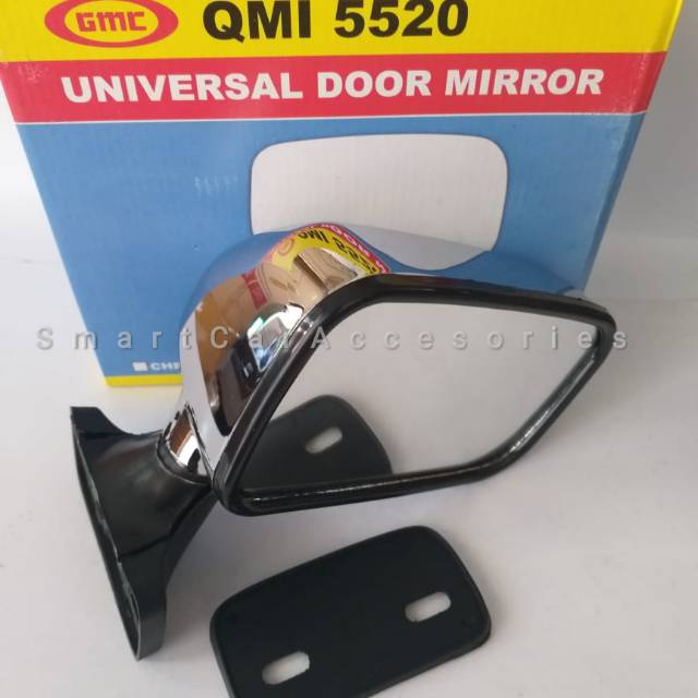 Door Mirror Spion Variasi Universal QMI 5520 Crom Krom Mobil Carry Futura Panther Kijang