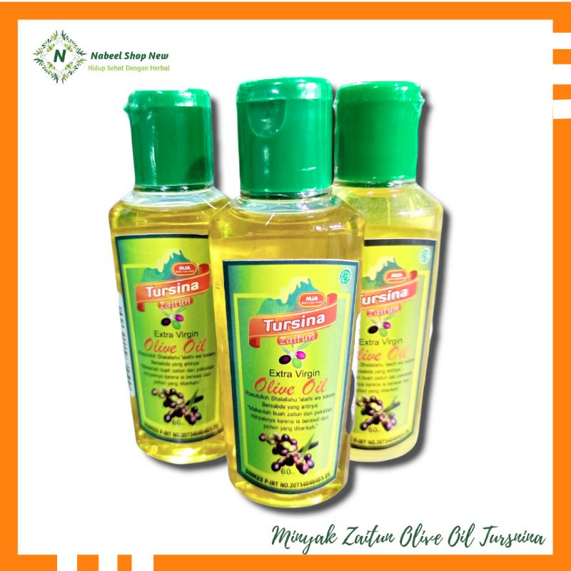 Minyak Zaitun Tursina Extra Virgin Oil 60ml