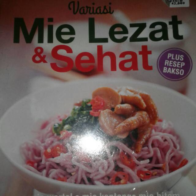 

Buku variasi mie lezat dan sehat