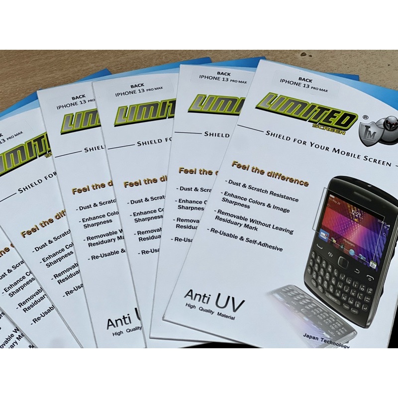 APPLE IPHONE 13 PRO MAX ANTI GORES BACK LIMITED ORIGINAL