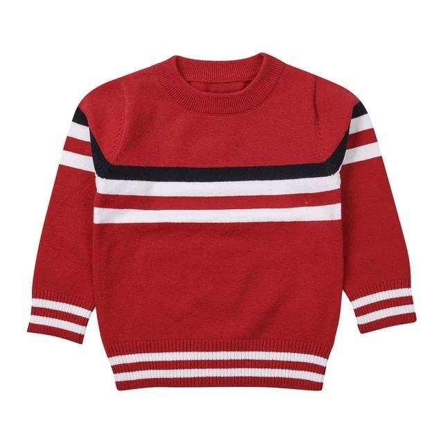 Sweater Rajut Anak Justin / Crewneck Rajut Anak Pakaian Anak Unisex