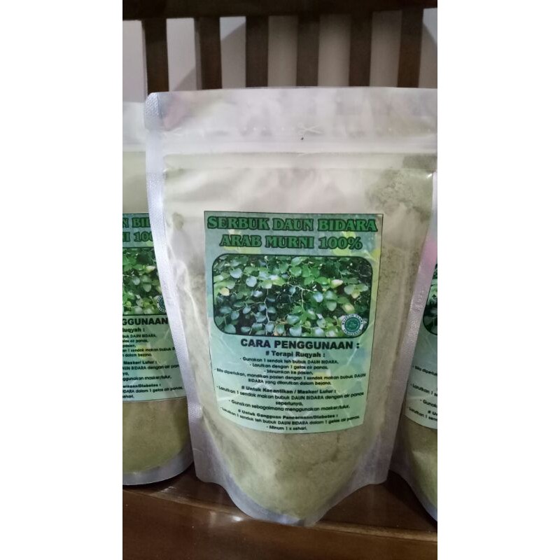 SERBUK DAUN BIDARA 100 gr