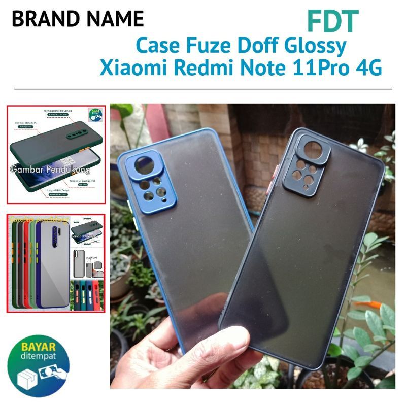 For Xiaomii Redmi Note 11 / Note 11S / Note 11 Pro 4G Xiomi Case Dove Slim Matte Fuze Macaron Transp