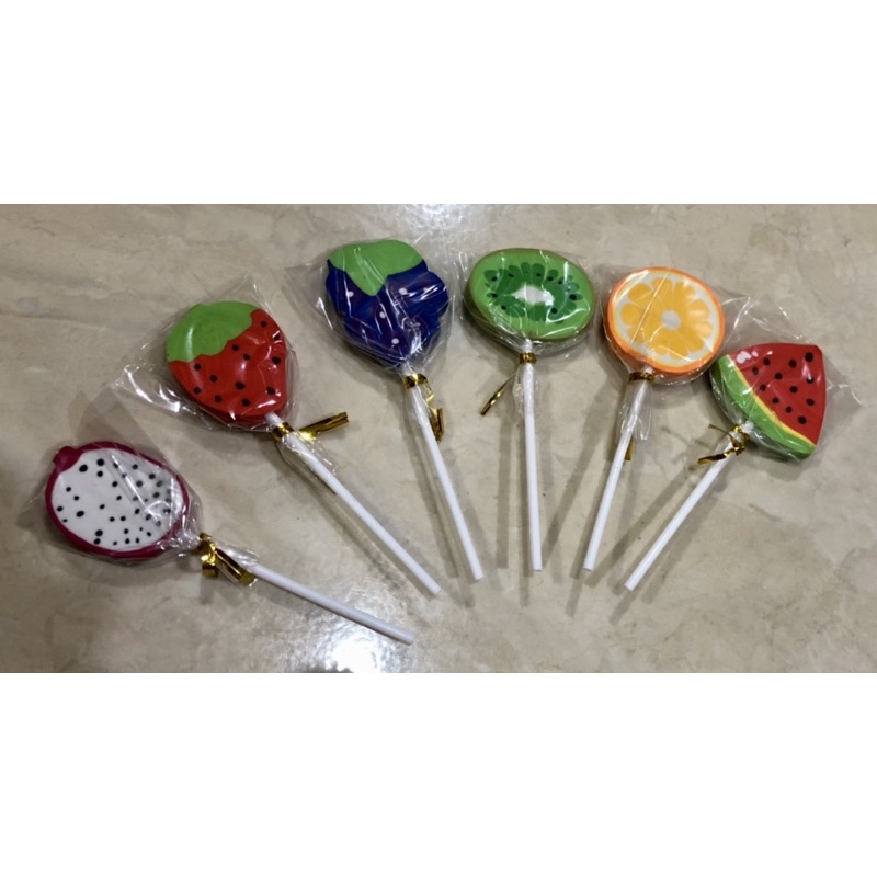 

Penghapus / eraser lollipop buah (satuan) - termurah