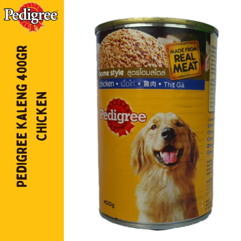 Makanan Anjing Wetfood Pedigree Kaleng Beef 400gr