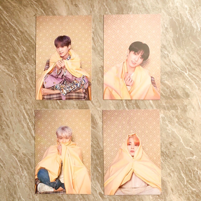 

JUNGKOOK/SUGA/RM/JIMIN PERSONA POSTCARD