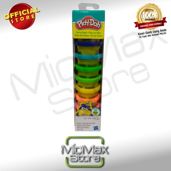 

PlayDoh Play-Doh Modeling Compound Colorful Party Pack 10 Tube Refill Berkualitas