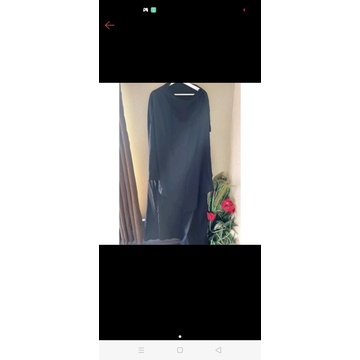 Preloved French Khimar Jetblack