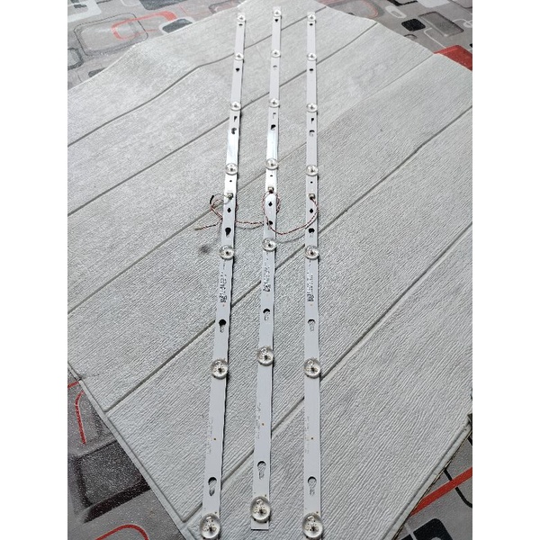 Backlight BL Lampu TV Panasonic TH 43G302G 43G302 (1Set 3Btg)