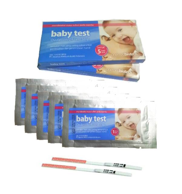 Ecer BABY TEST ECER 1 PCS alat tes masa subur BABY TEST ONEmed