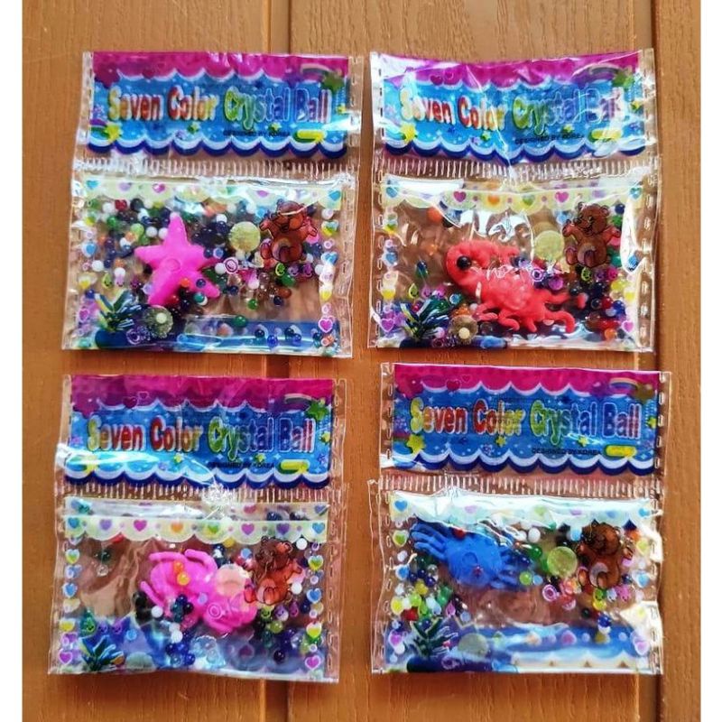 Waterbeads /Hidrogel multicolor) mainan anak animal