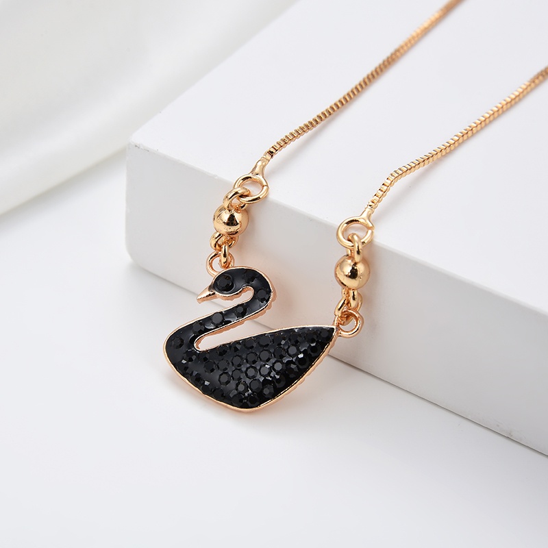 kalung titanium wanita emas muda model korea murah anti karat panjang asli silver nama selamanya 100-103n