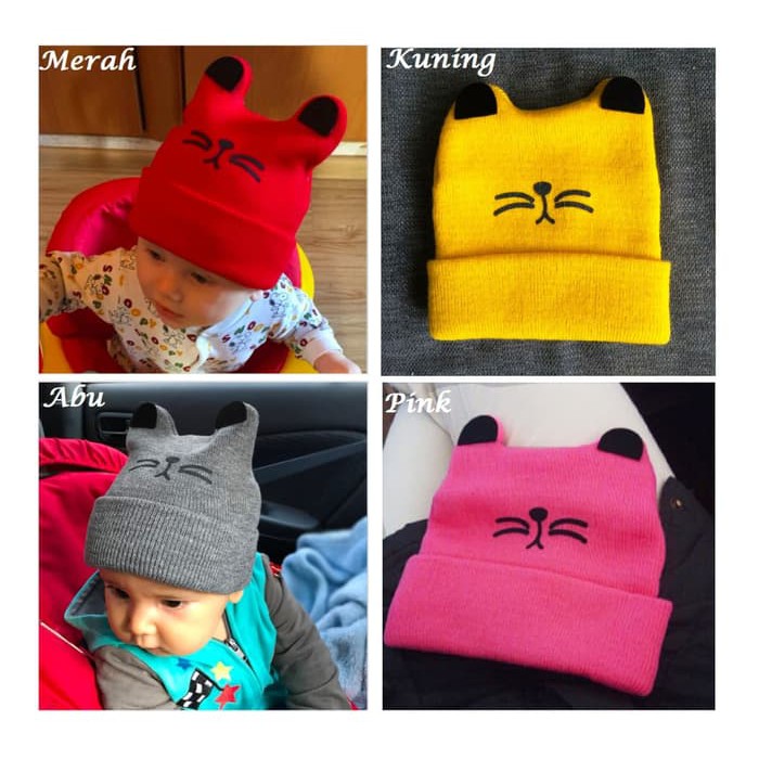 Topi Anak Bayi Lucu Rajut / Best Knitted Baby Hat