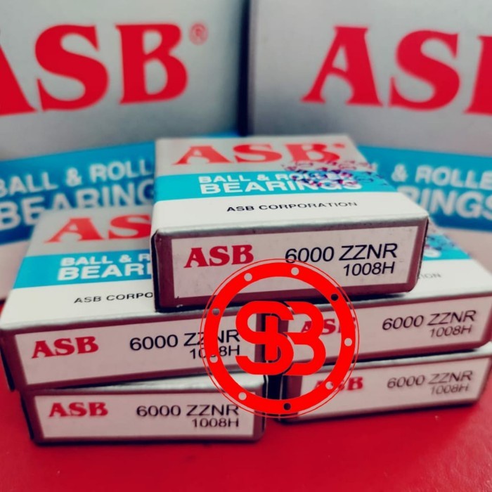 Bearing / Laker / Laher 6000 ZZNR ASB