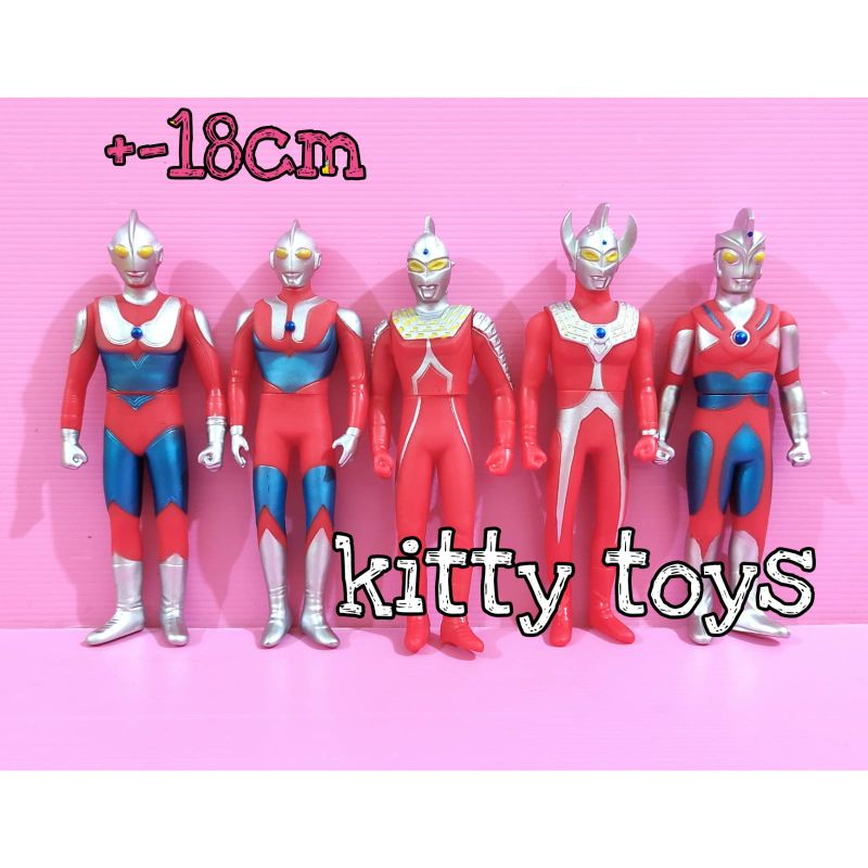 figure Ultraman action figure bahan karet