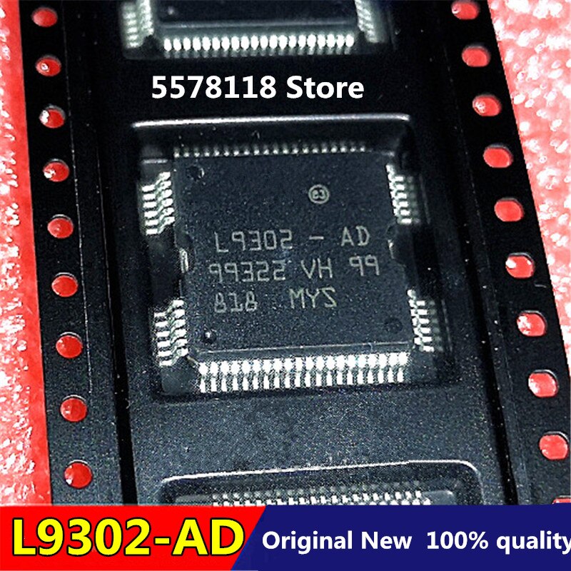 (Ready Stok) 1PCS L9302-AD L9302AD L9302AD L9302 LQFP64