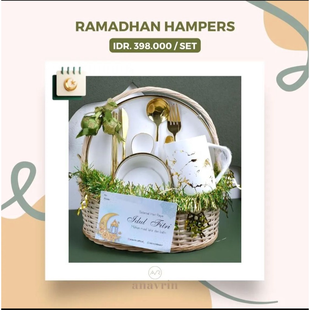 HAMPERS LEBARAN / HAMPERS IDUL FITRI / HAMPERS PIRING