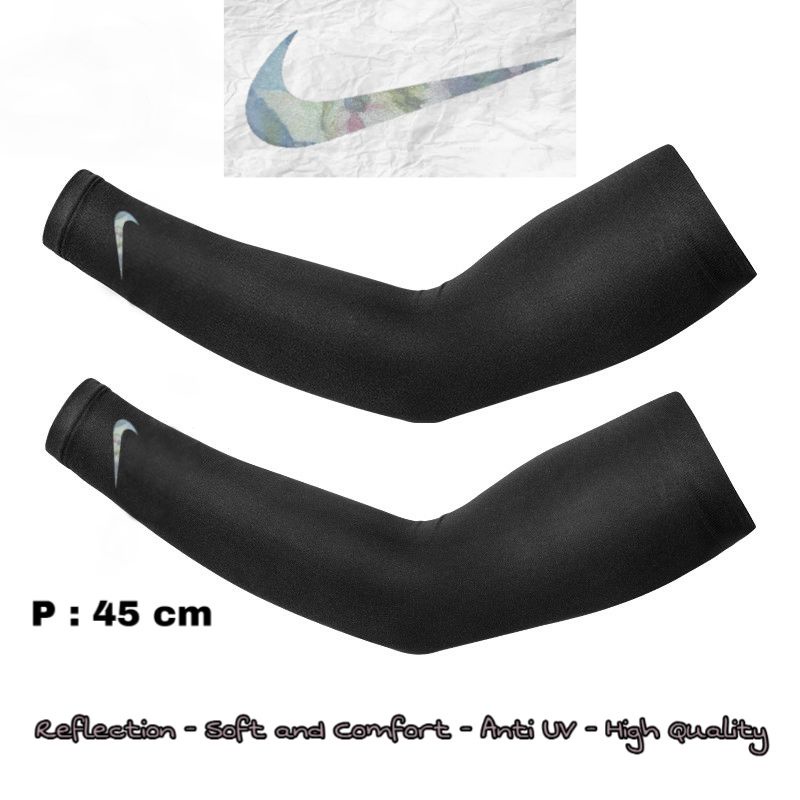 Manset Tangan Nike XT001 Golf Tebal Anti UV Pria Wanita Armsleeve Basket Fitness Voli Sepeda baselay