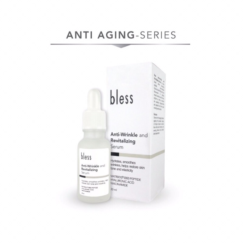 BLESS  ANTI -WRINKLE and REVITALIZING SERUM 20ml