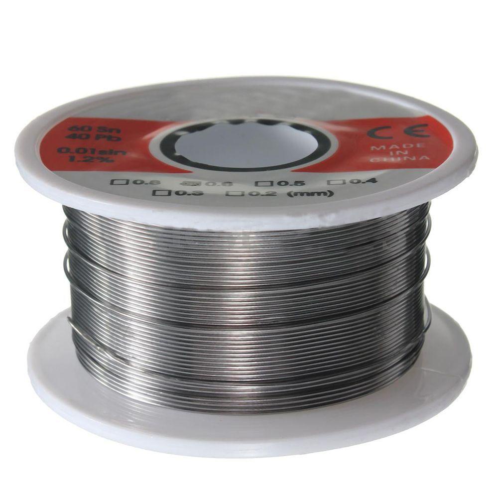 [Elegan] Kawat Solder 1Pc Gulungan Flux Timah Praktis 1.2% Besi Roll 50G Solder60/40