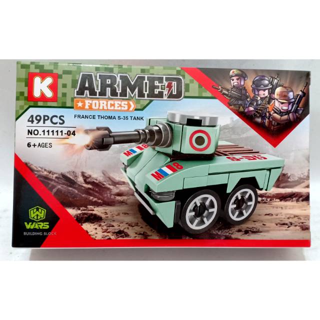 Lego Armed forces 49pcs