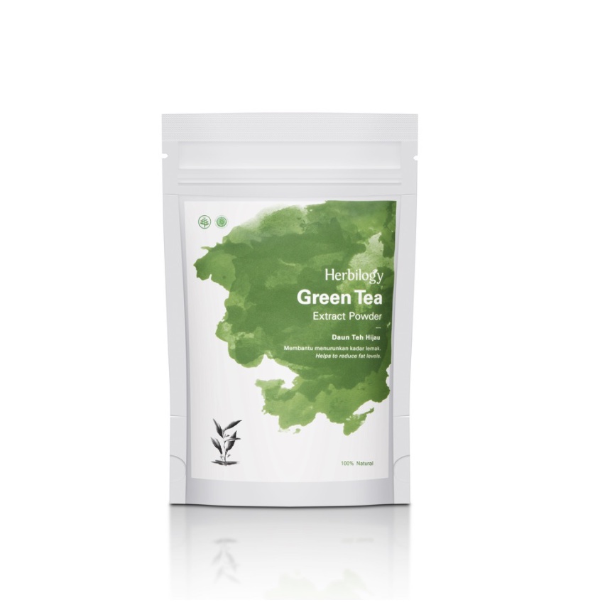 

Herbilogy Green tea Extract Powder 100g - Pelangsing Balikpapan