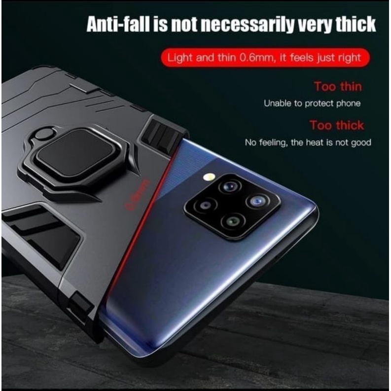 Samsung M33 5G case hybrid black panther ring