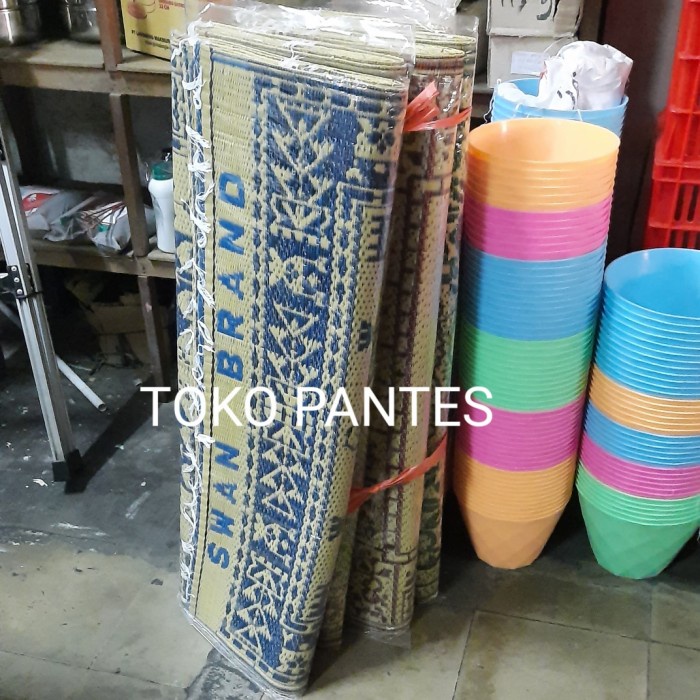 Tikar - Tikar Plastik Rotan Lipat Karpet