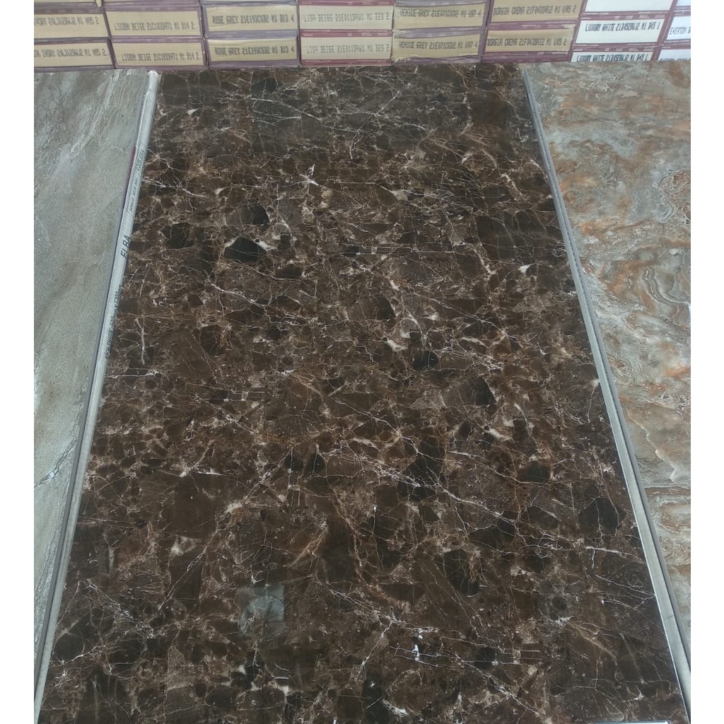 Granit KIA Vetro Brown Coklat Corak Marmer 60x120