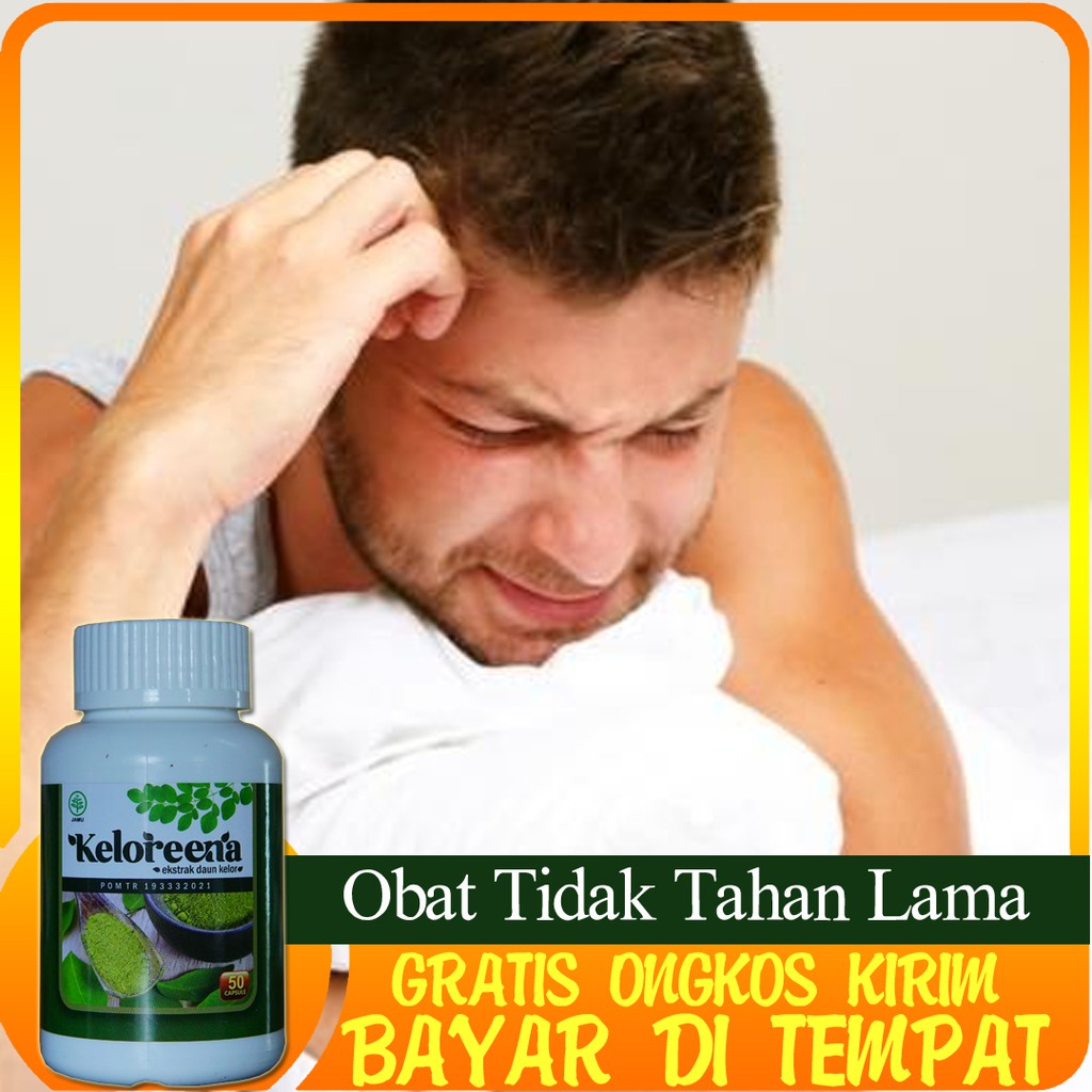 Obat Tidak Tahan Lama Saat Berhubungan Herbal Ekstrak Daun Kelor Isi 50 Kapsul KELOREENA