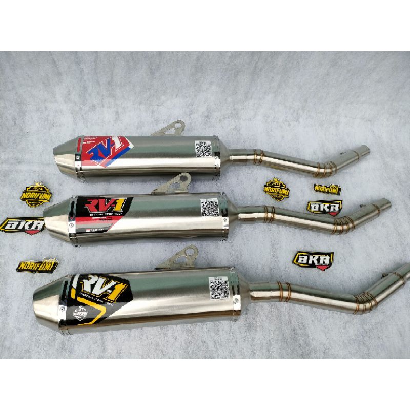 KNALPOT NORIFUMI RV-1 PNP KLX 150 CRF 150L DTRACKER WR 155-3