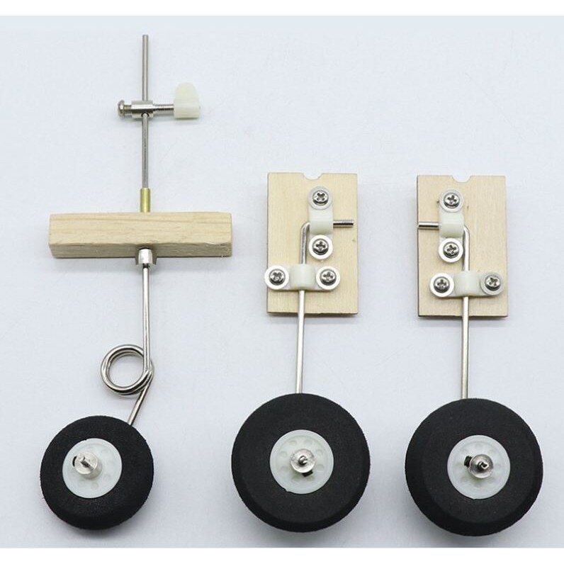 Kit roda Landing Gear Su27 Airplane KT Model Airplane Fixed Wing Pesawat foam gabus