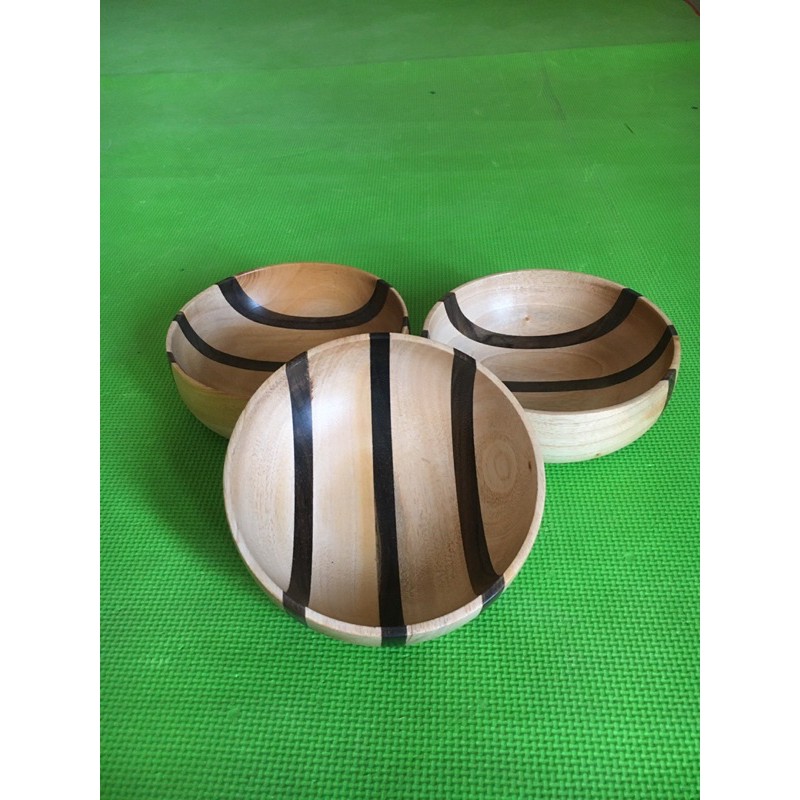 Mangkuk Kayu 15-16cm Mangkuk Blaster Kayu Mahoni Sonokeling