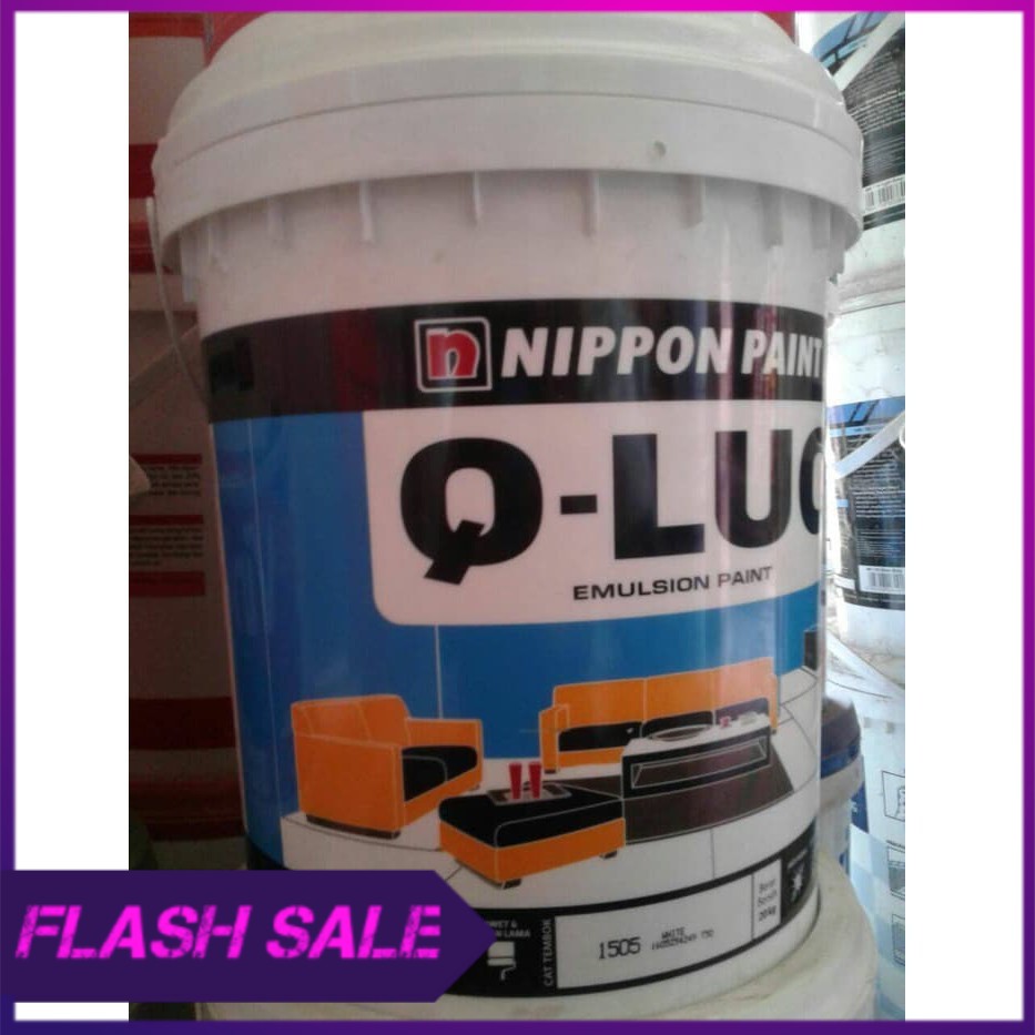 Cat Tembok Qluc Putih  25 Kg