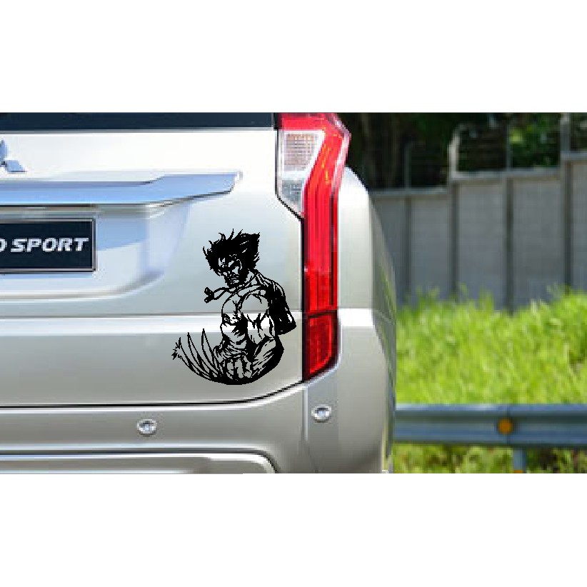 Cutting Stiker Mobil Wolverine Claw Avenger Marvel Superhero Universal