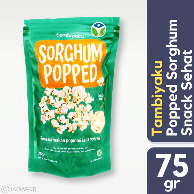 

Tambiyaku - Popped Sorghum 75gr - Biji Sorghum - Snack Sehat - Cemilan
