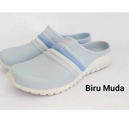 [VeM ㊖] TOP LAGI HIST ATT NSWL 491 Sepatu sendal bustong Karet Wanita Anti Air - Sandal wanita merek