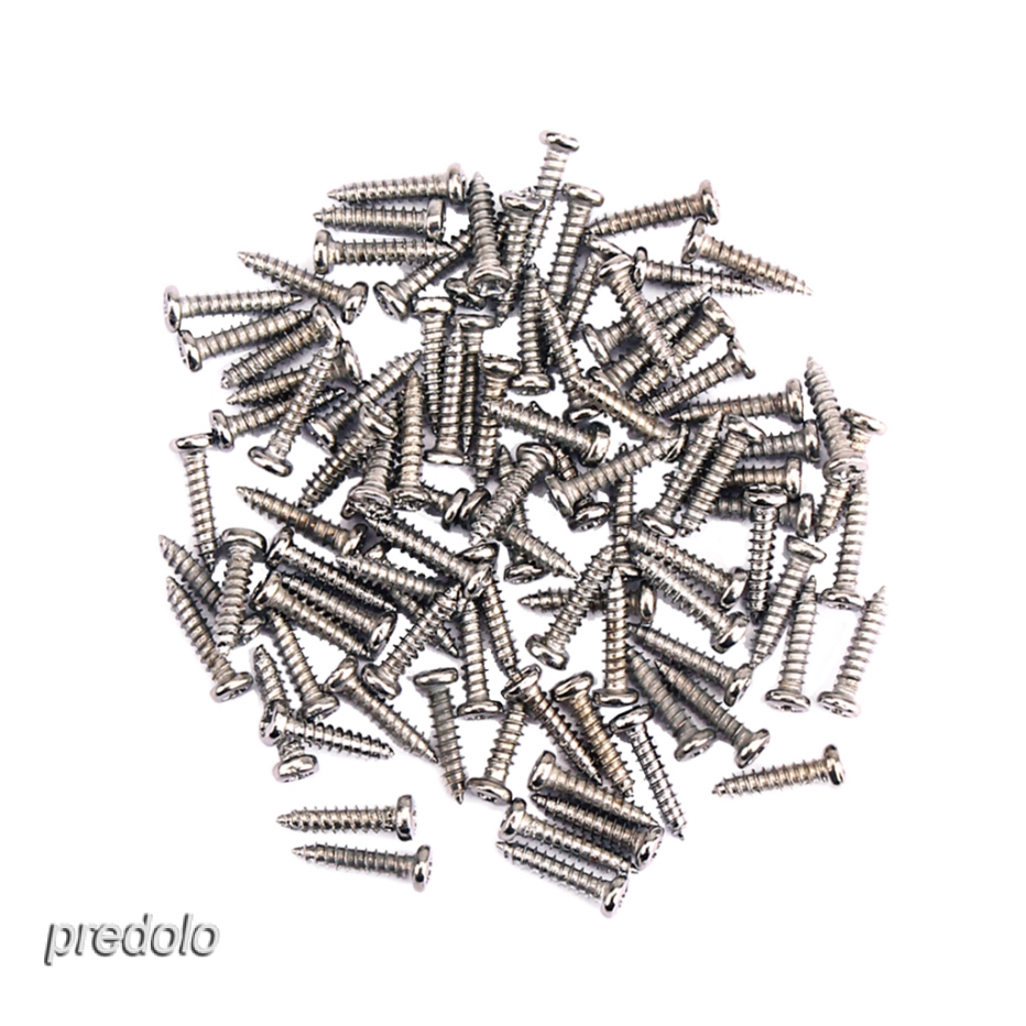100pcs Guitar Tuning Peg Screws for Guitar Bass Ukulele Banjo Accessory