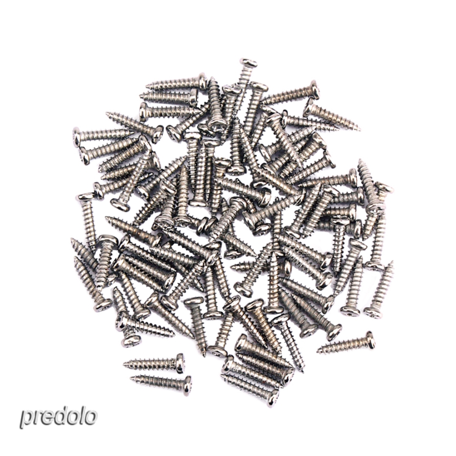 100pcs Guitar Tuning Peg Screws for Guitar Bass Ukulele Banjo Accessory