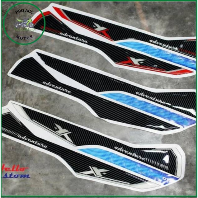 Sticker stiker resin timbul premium side pad atas honda adv 150 Murah