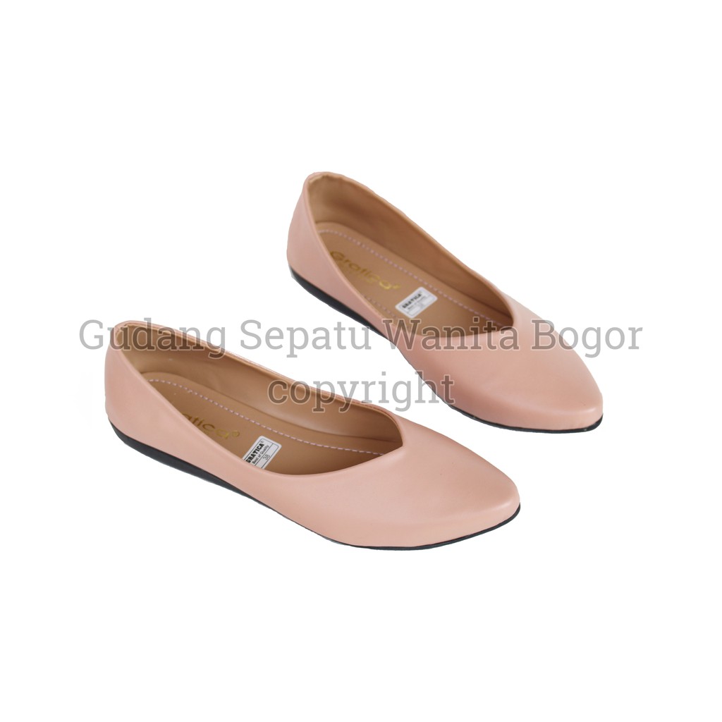 Gratica Sepatu Balet Wanita Flat Shoes Lisa MI 06