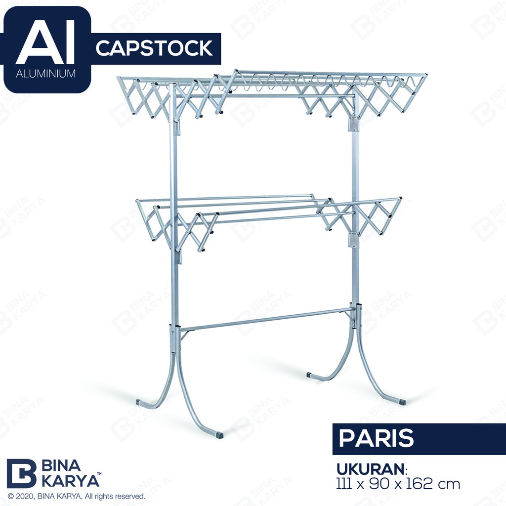 CAPSTOCK ALUMINIUM PARIS BINA KARYA 111 cm