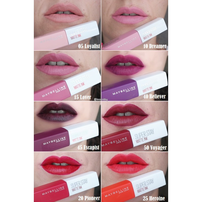 ❤ BELIA ❤ (Part 1) Super Stay Matte Ink ✔️BPOM 100% Original Maybelline Lip Cream