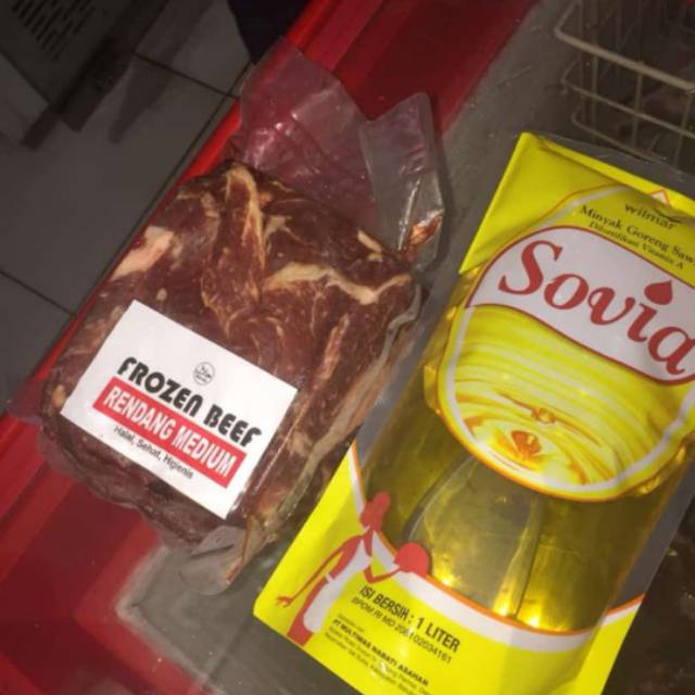 

Daging rendang bonus minyak 1L