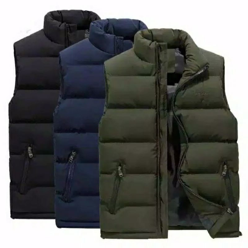Rompi Hoodie//Jaket Pria Parasut//Rompi Tanpa Lengan