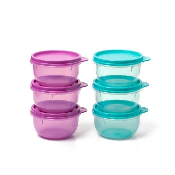 TUPPERWARE kiddie set (6) summer cup MURAH