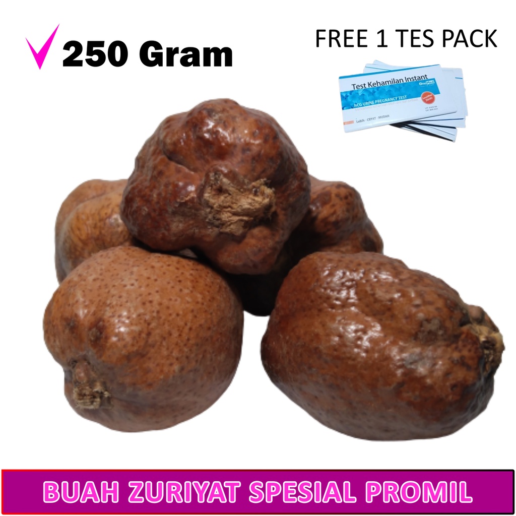 Buah Zuriyat Plus Tes Pack Promil Suami Istri